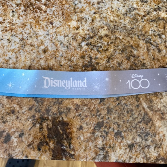 Disneyland 100 Lanyard with Disney 100 Mickey and Minnie Pin - Picture 4 of 5